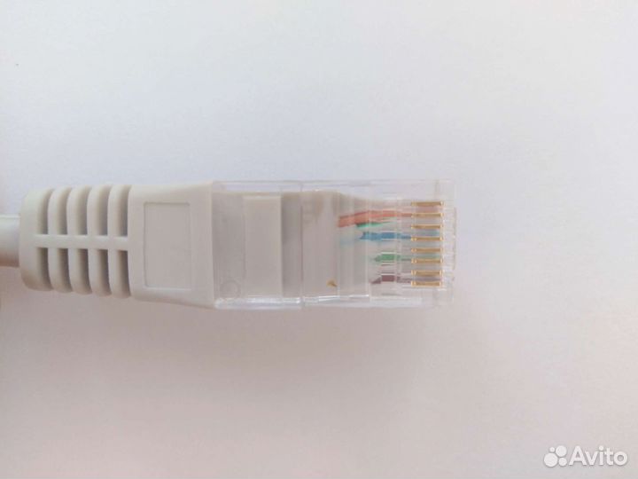 Патч-корд UTP 5e RJ-45 0.5 м новый