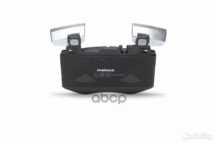 Колодки тормозные передние к-кт 3000-564 metaco