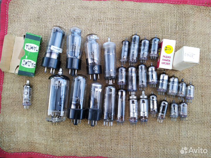 Радиолампы. Сделано в СССР