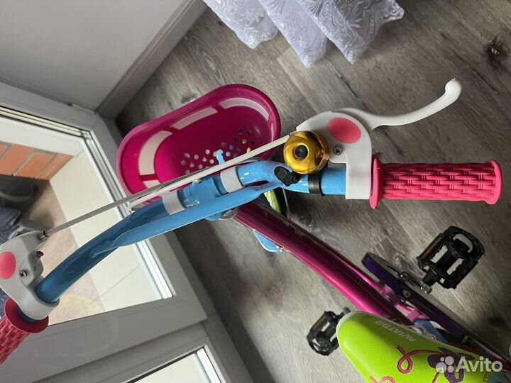 Велосипед для девочки 3-5 лет