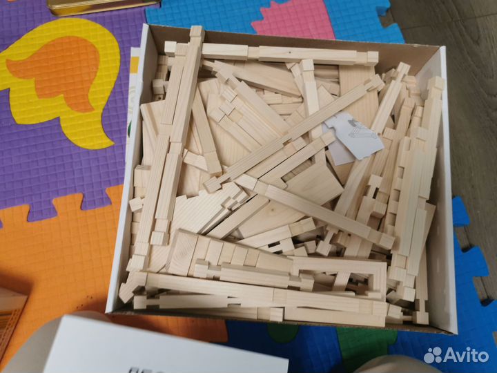 Деревянный конструктор лесовичок