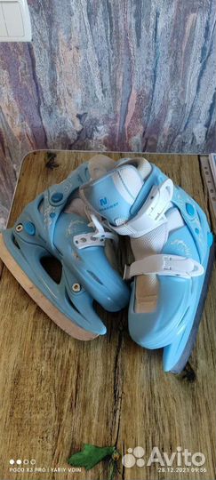 Коньки детские раздвижные