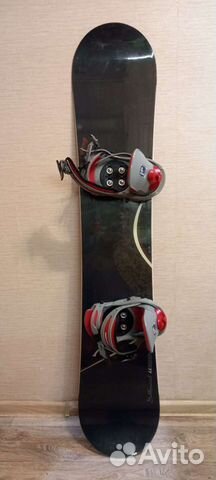 Сноуборд Sims 144cm+ крепления Flux