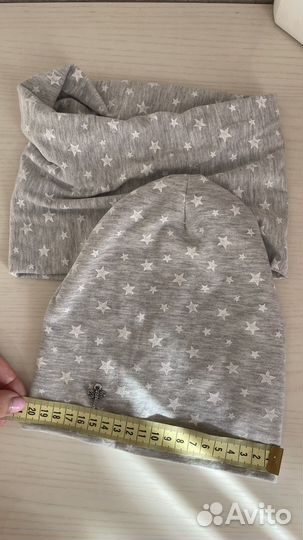 Комплект детский шапка и снуд