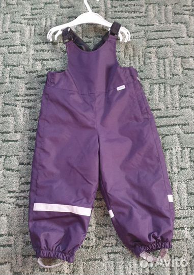 Зимний костюм для девочки 86