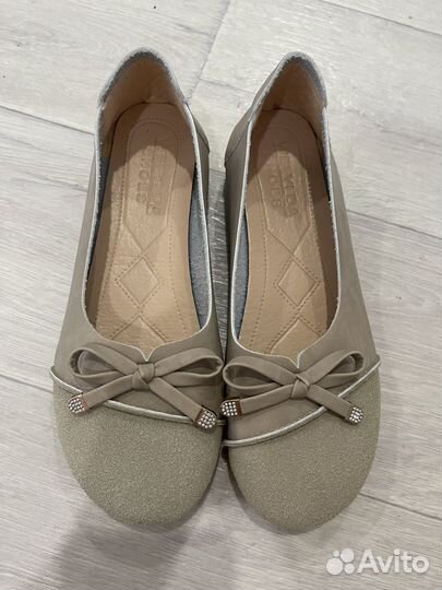 Балетки натуральная кожа 37 новые