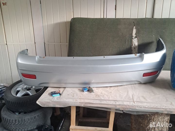 Задний бампер priora 2 хэтчбек космос