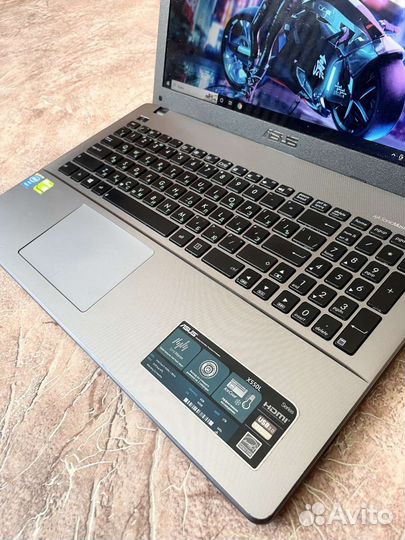 Мощный asus на intel i7/озу-12гб/GT710/SSD