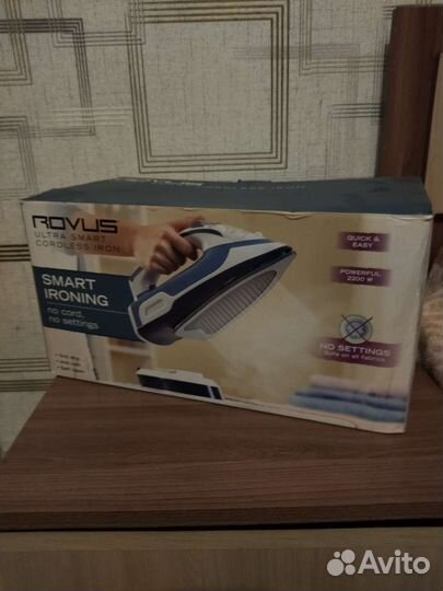 Утюг rovus ultra smart cordless iron