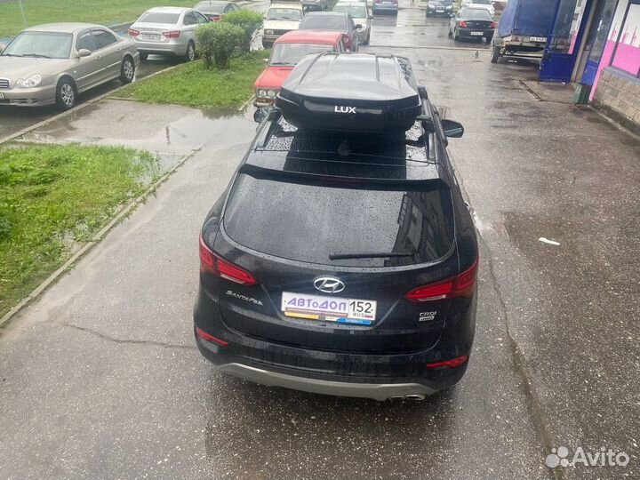 Бокс на крышу Lux Major 460 Hyundai Santa Fe 2012
