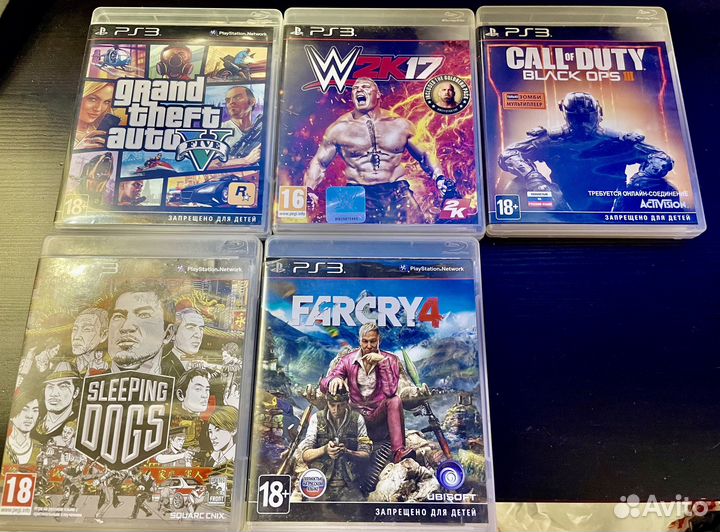 Игры на sony playstation 3