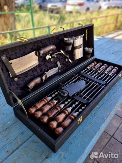 Шашлычный набор Адлер