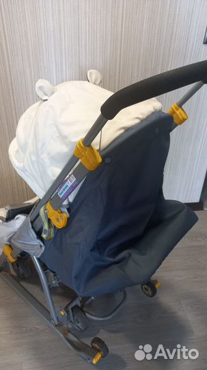 Детские санки коляска