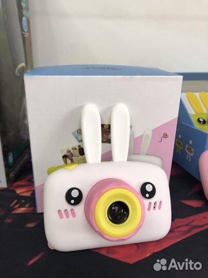 Детский цифровой фотоаппарат Зайчик