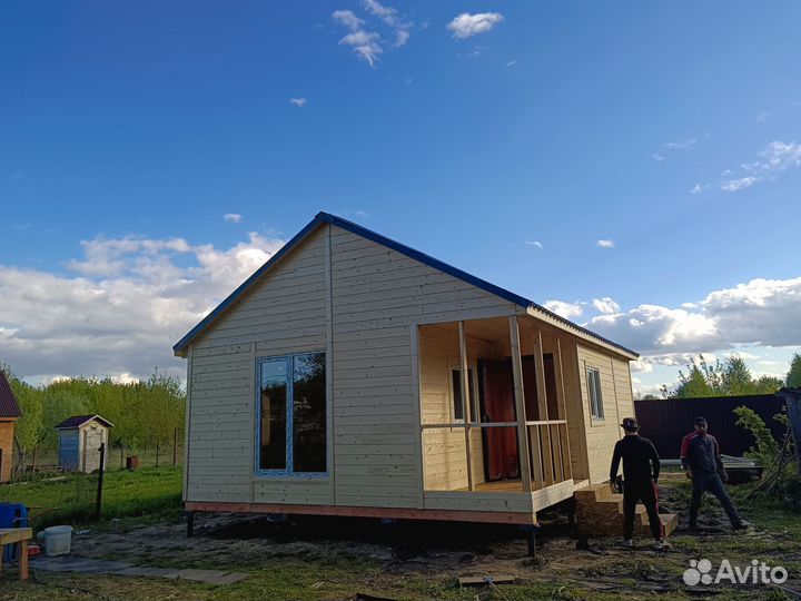 Каркасный Дом 8х6м