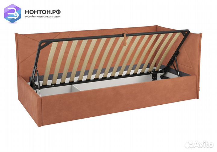 Кровать Квест 0.9 оранжевая