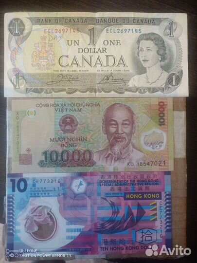 Банкноты разных стран