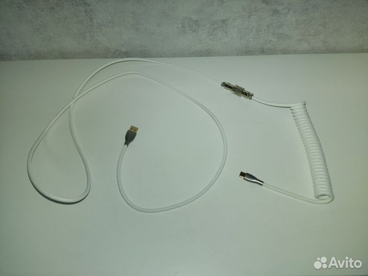 Кастомный кабель Usb - Usb Type-c для клавиатуры