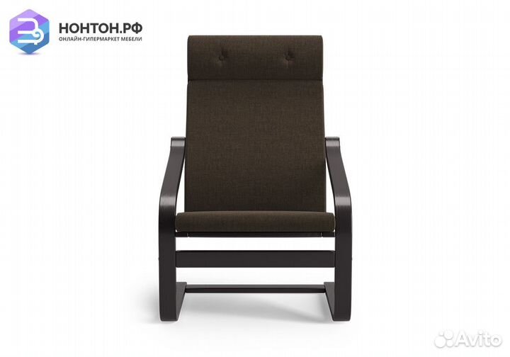 Кресло Тириль коричневое / венге