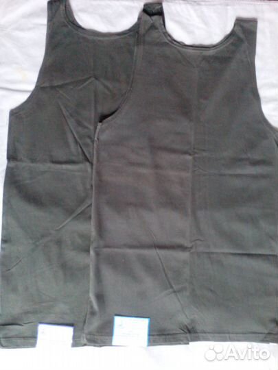 Майки армейские кальсоны серые трусы сатиновые