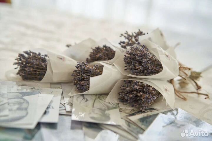 Мини букеты с лавандой