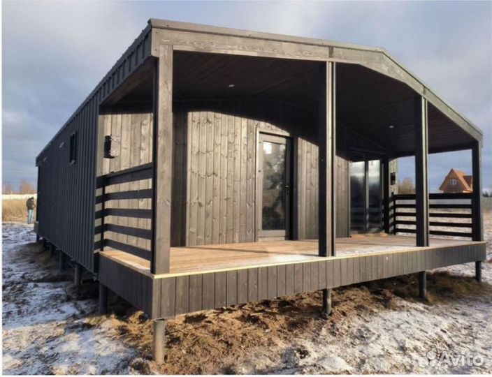 Каркасный дом с доставкой 40 м кв, арт. дн-2010