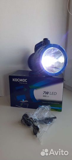 Фонарь мощный 7W LED 420 Lm