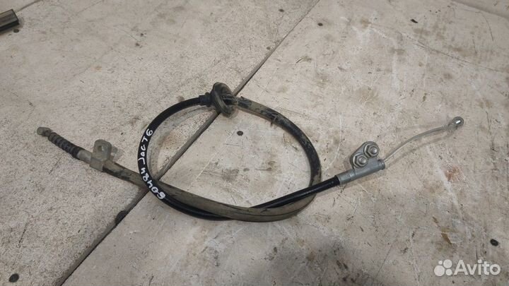 Трос стояночного тормоза центральный (Jac T6)