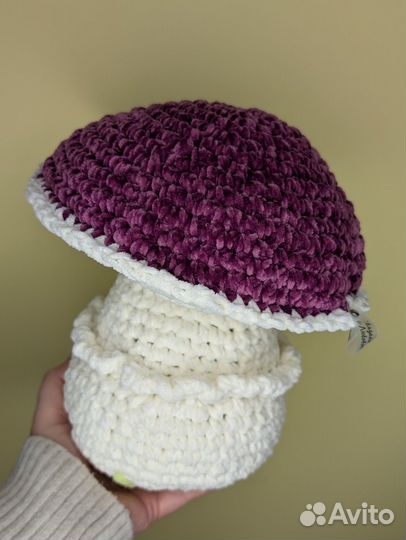 Мягкая игрушка Гриб ручной работы как из Pinterest