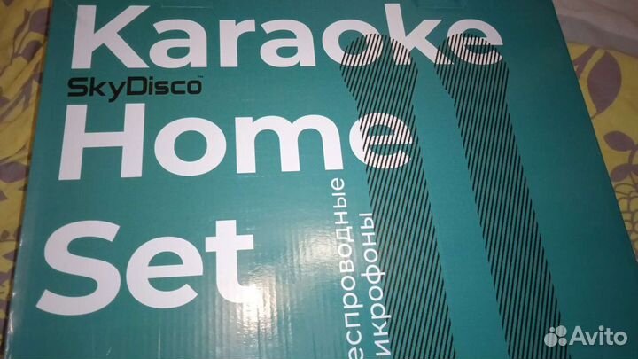 Skydisco karaoke home