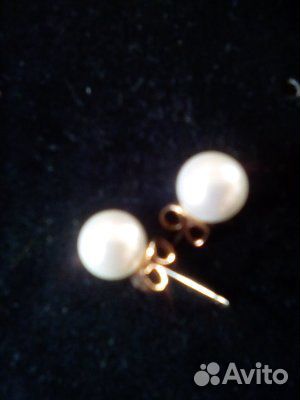 Серьги новые гвоздики