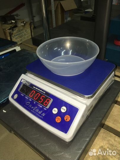 Весы «онлайн» RS232