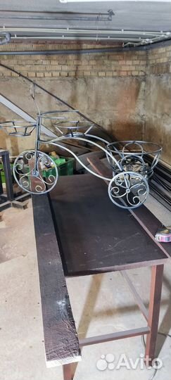 Цветочница велосипед