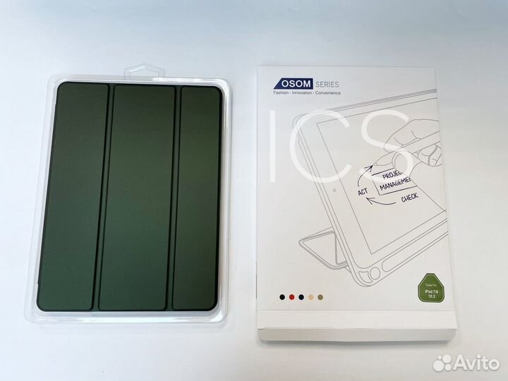 Чехол на iPad 10.2 с отсеком для стилуса