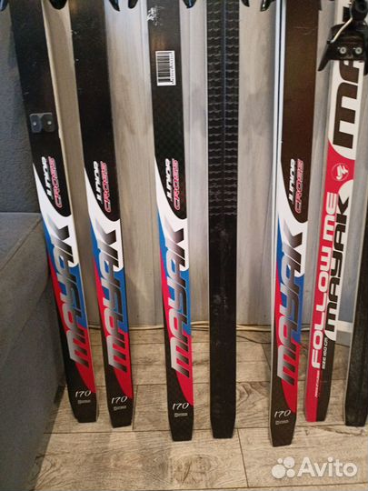 Лыжи беговые новые 160см и 170 см