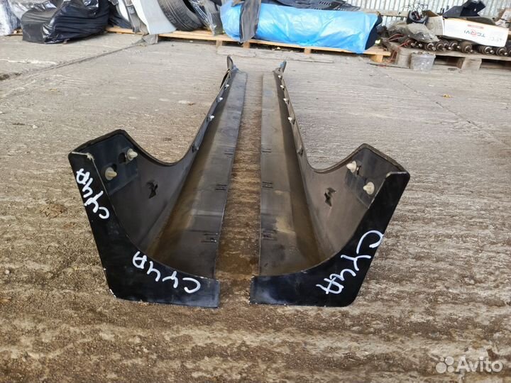 Обвесы боковые (пороги) Lancer 10/Fortis