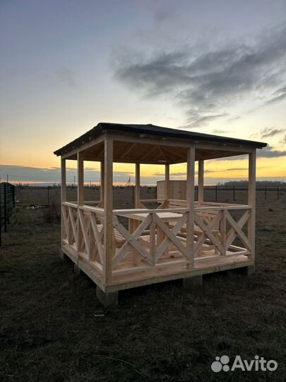 Беседка для дачи