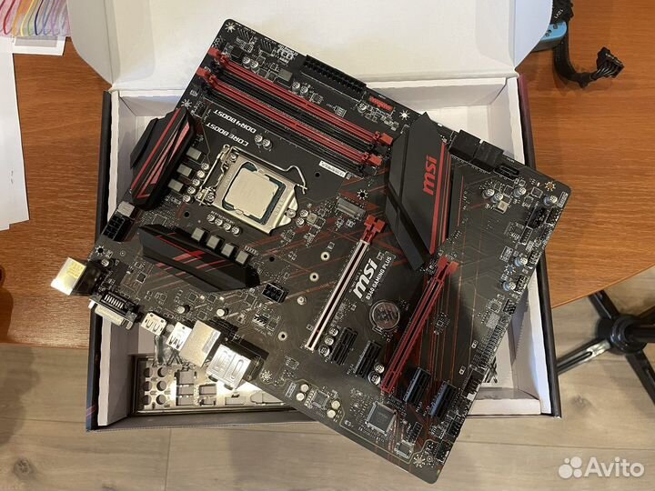 Материнская плата с процессором i5 9400f