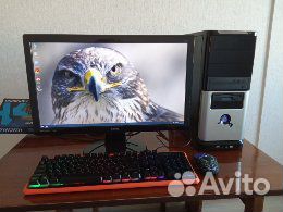 Игровой комп. Intel Core i5,16Gb,RX578, 22”