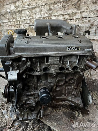 Двигатель 7А fe 1.8 Toyota avensis