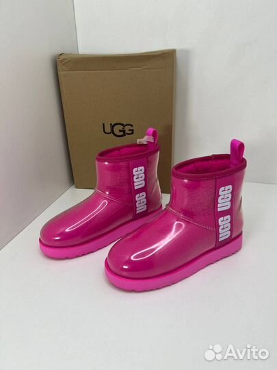 Силиконовые Ugg Clear Mini Размеры 36-40