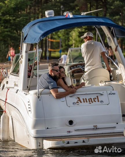 Моторная круизная яхта с каютами и WC