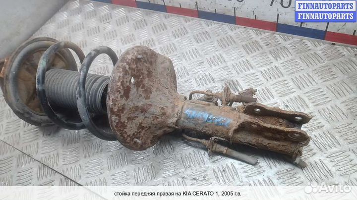 Амортизатор перед/право Kia Cerato I (LD), 2005 1.5 Дизель