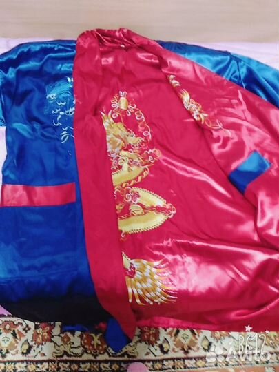 Халат шелковый