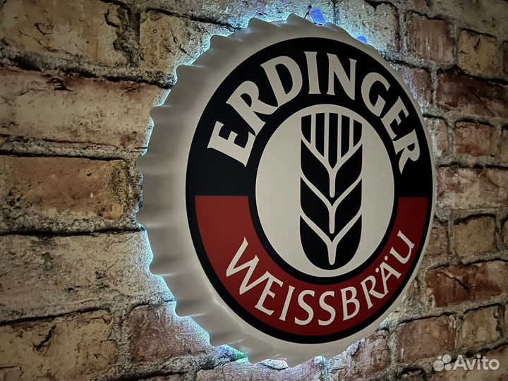 Декор на стену Erdinger Weissbrau Beer