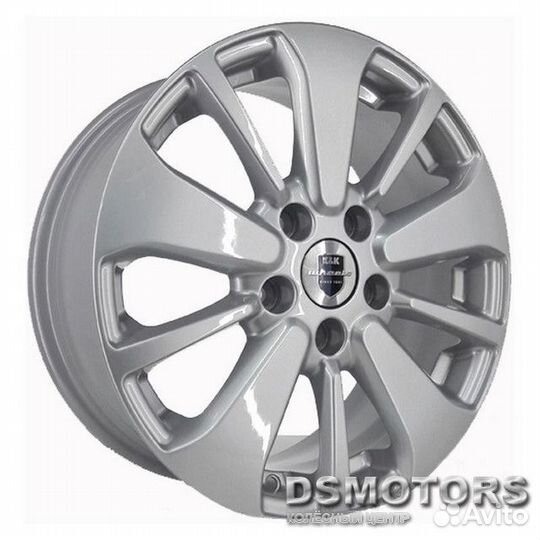 Диски кс688 6.5/16 5x114.3 ET50 d67.1 сильвер