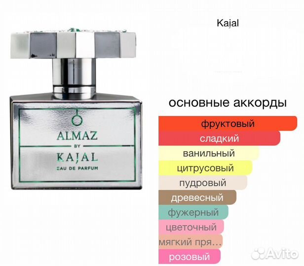 Духи Almaz Kajal 100 ml + 3 ml Kajal Dahab