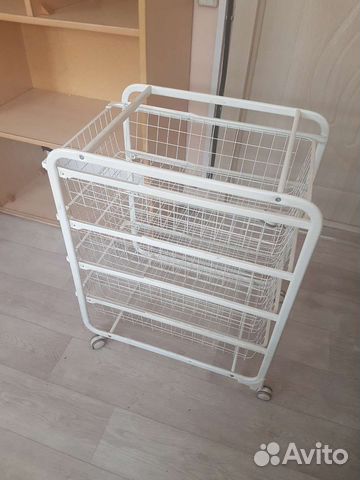 Сетки Корзины Стойка 4х ярусная из сетчатых корзин