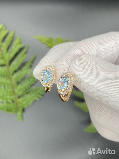Золотые Серьги 585* 4,50гр