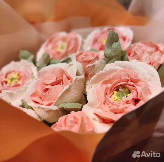 Букет из зефира